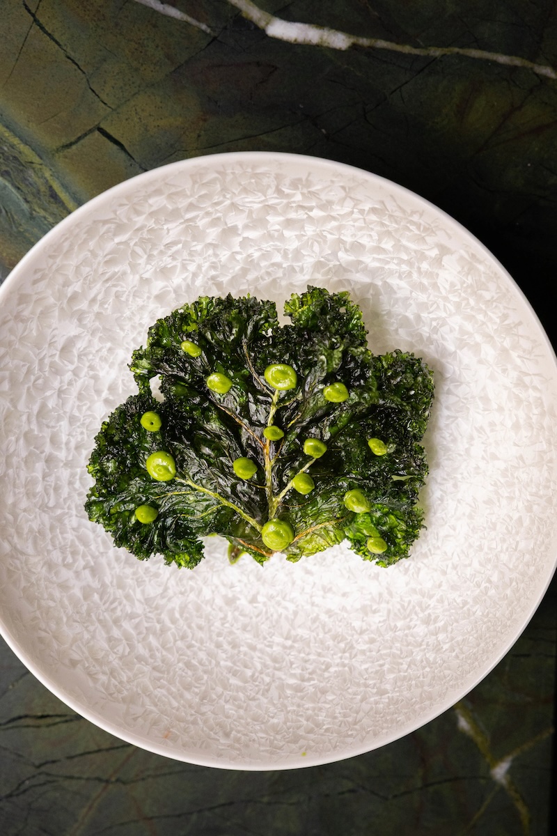 Création culinaire Mantra — assiette signature